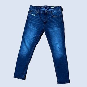 Arizona Jeans Men 34” waist 30” inseam stretch Advance Flex 360 Denim skinny